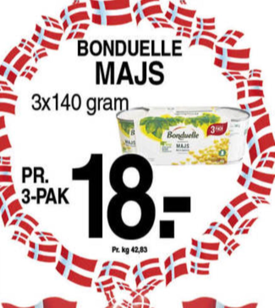 Bonduelle, Majs