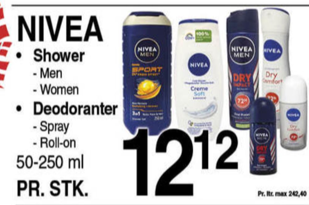 Nivea, Bodyshampoo