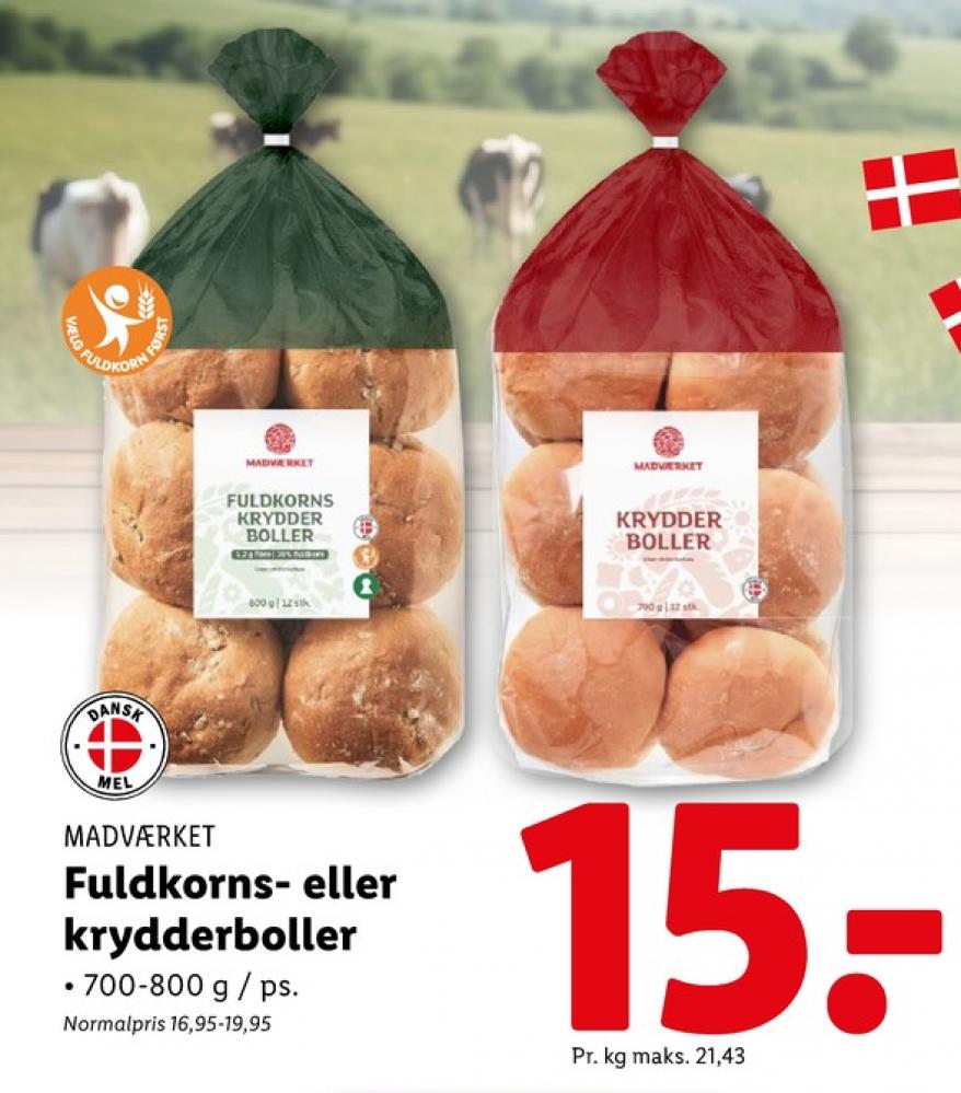 Madværket, Fuldkornskrydderboller