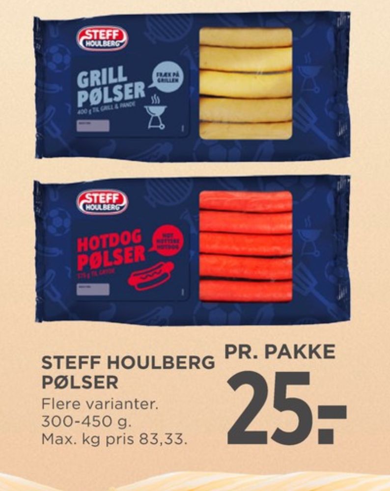 Steff Houlberg, Grillpølser