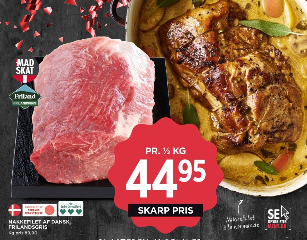 FRILAND Frilandsgris, Nakkefilet