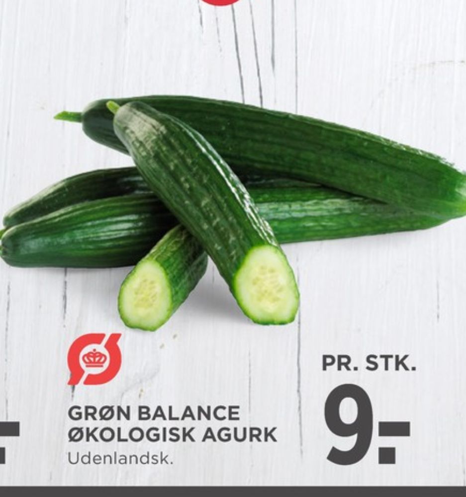 Grøn Balance, Agurk