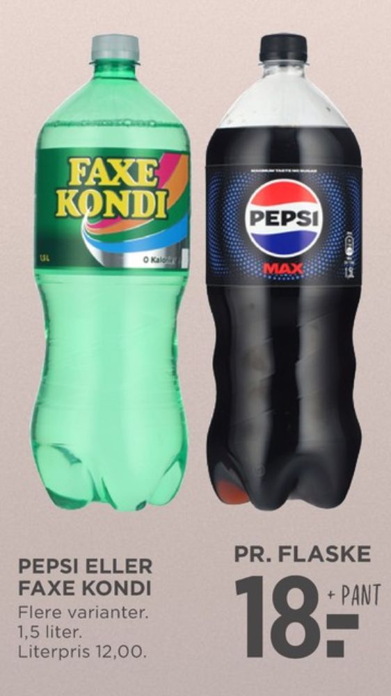 Faxe Kondi 0 Kalorier, Sportssodavand