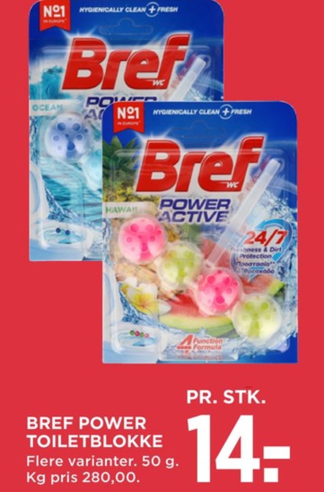 Bref, WC-flush
