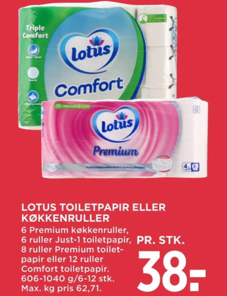 Lotus Premium, Køkkenrulle
