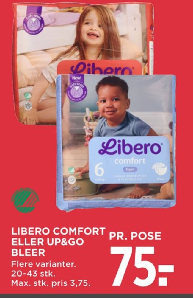 Libero Comfort, Bleer str 6 13-20 kg