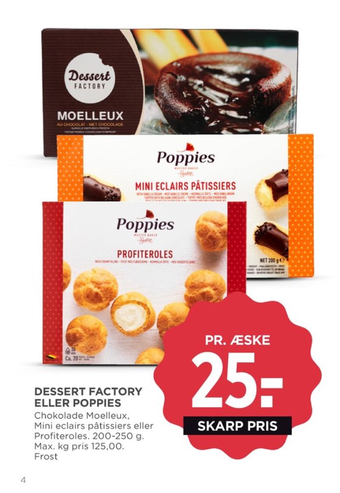 Dessert Factory, Chokoladefondant