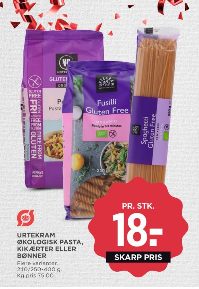 Urtekram, Spaghetti