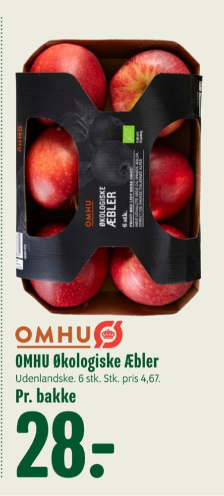 OMHU, Æbler