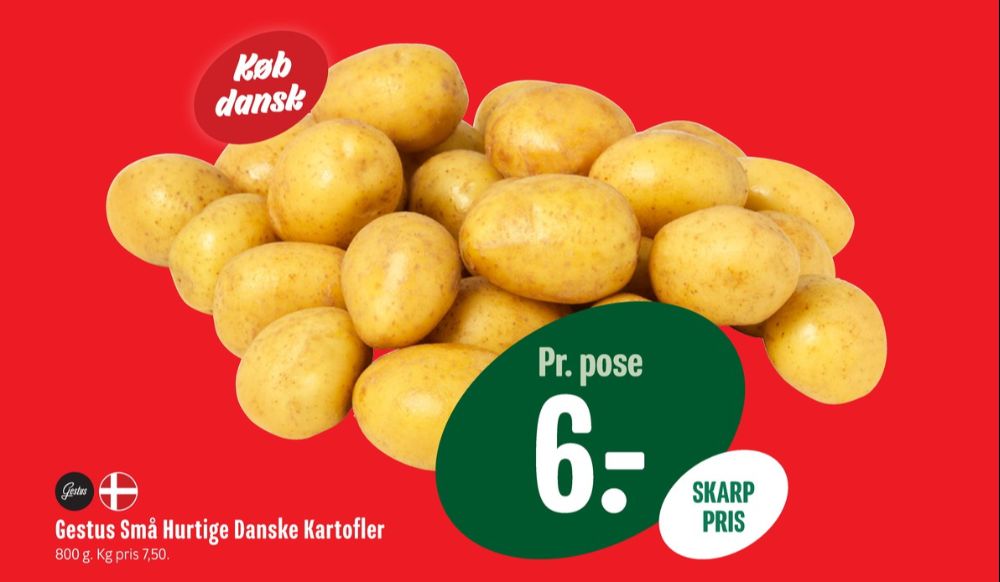 Gestus, Kartofler
