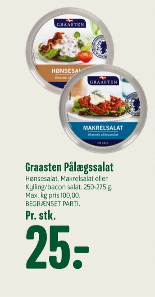 Graasten, Makrelsalat