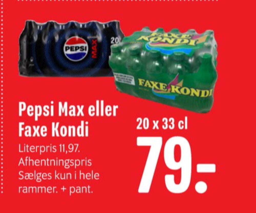 Faxe Kondi, Sportssodavand 20 pk.