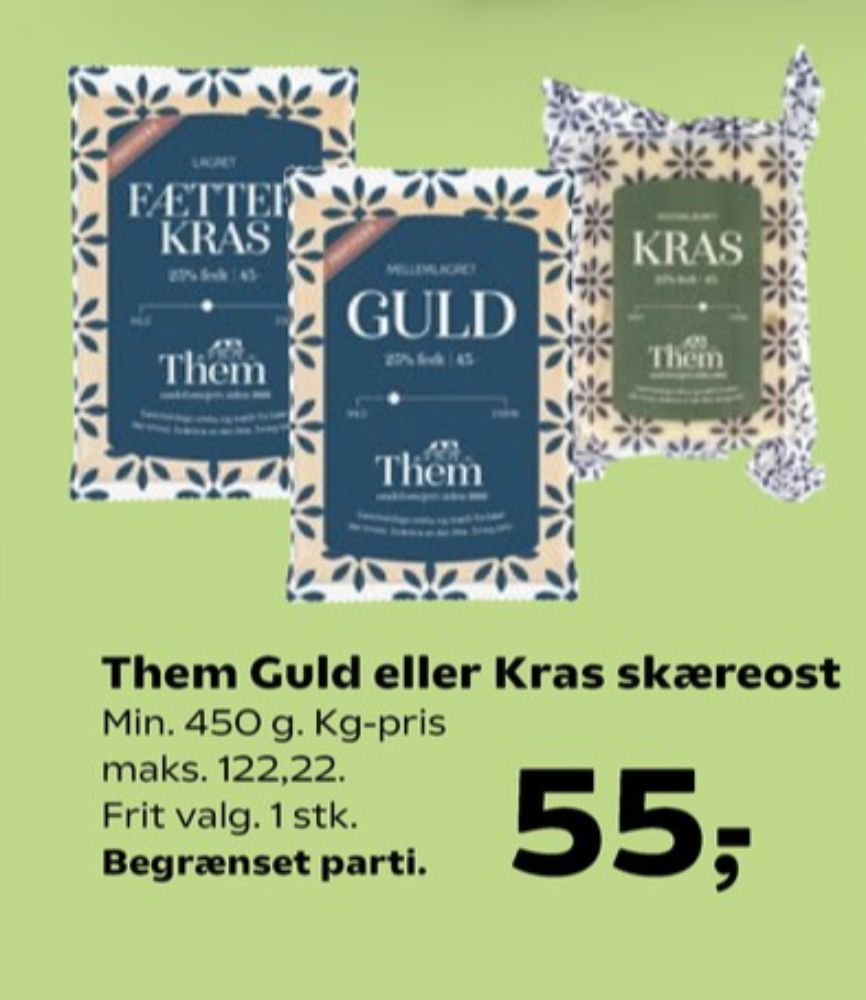Them Ost, Skæreost Kras 