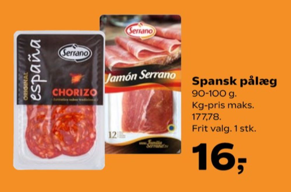 Serrano, Serranoskinke