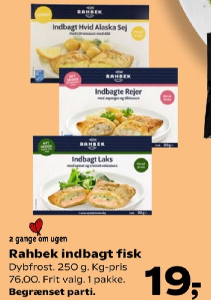 Rahbek, Indbagte Rejer med Asparges og Dildsauce