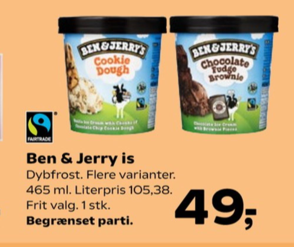 Frisko Ben & Jerry's, Chocolate Fudge Brownie is
