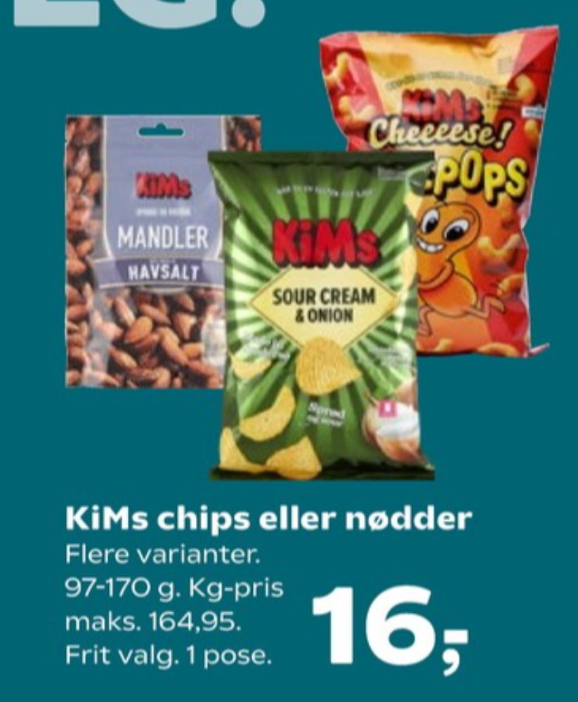 Kims, Mandler Havsalt