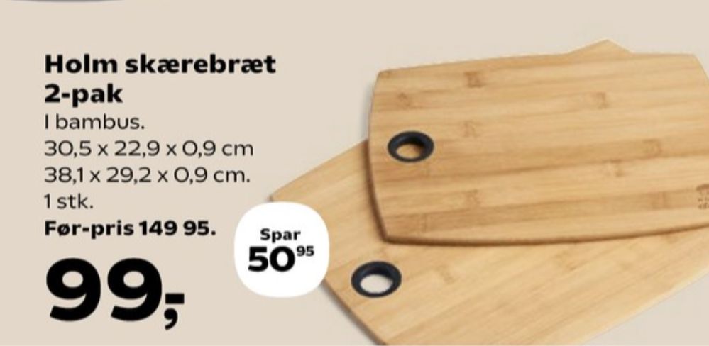 HOLM, Skærebræt