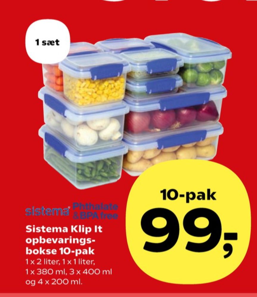 Sistema, Plastikbøtter
