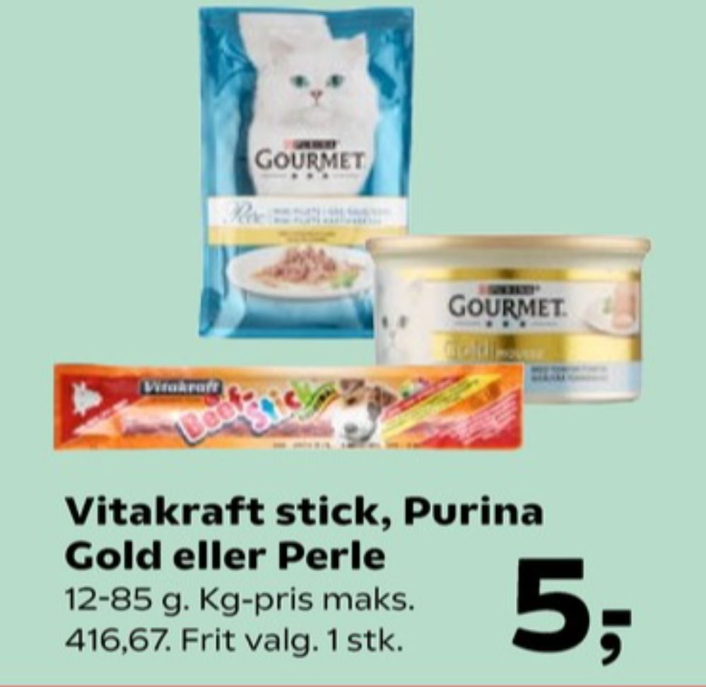 Purina Gourmet Gold, Kattefoder