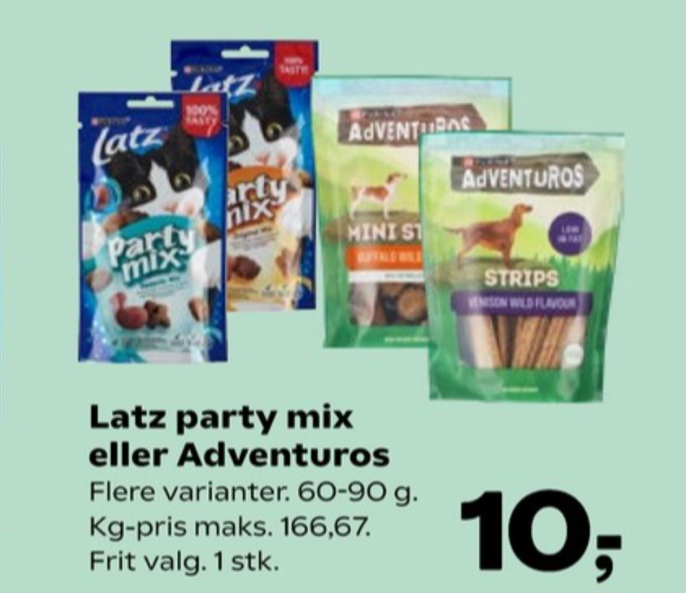 Purina Latz, Kattesnacks