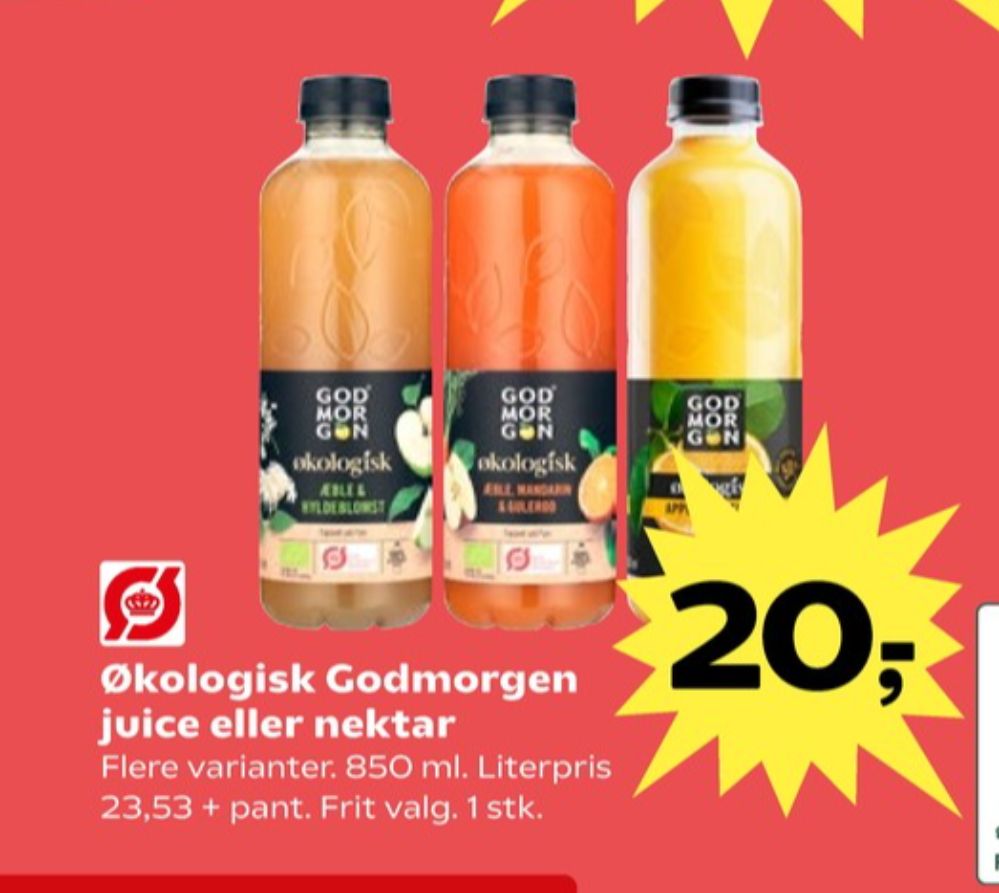 GodMorgen, Æblejuice Hyldeblomst