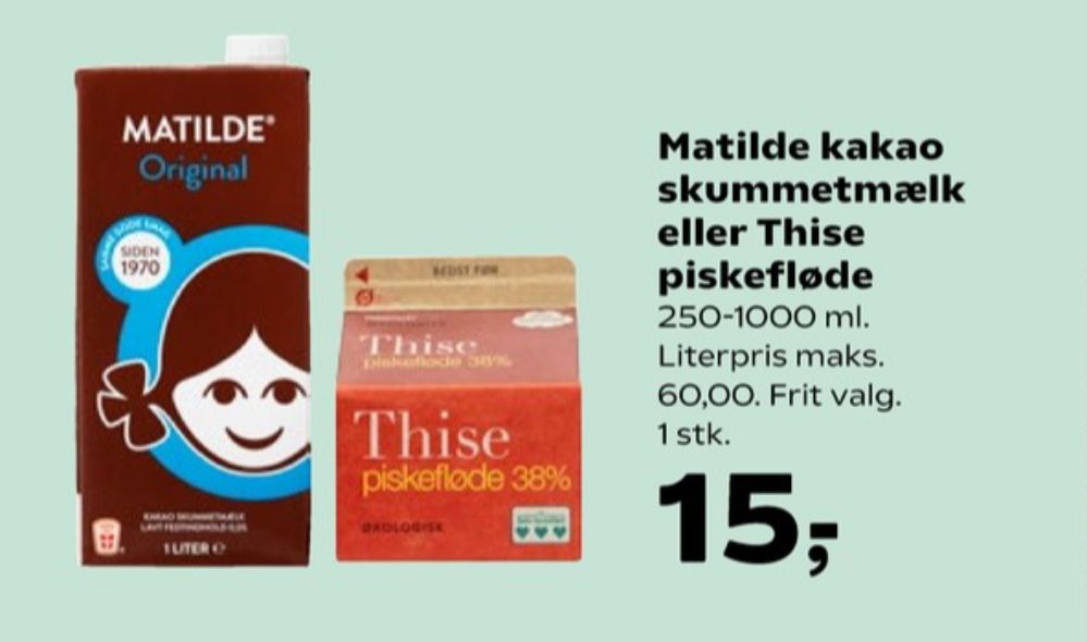 Thise, Piskefløde 38%
