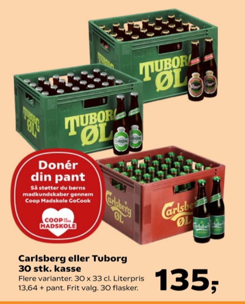 Tuborg Classic, Øl