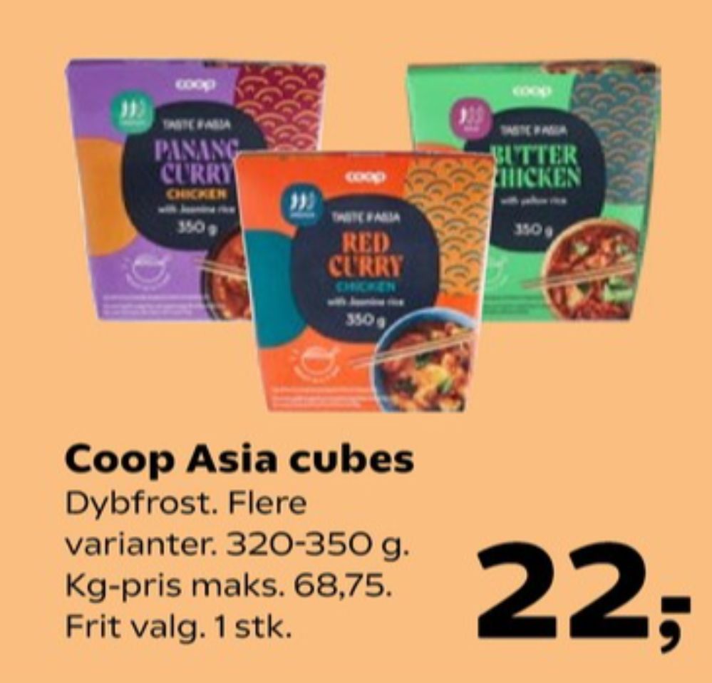 Coop Asia, Red Curry Chicken