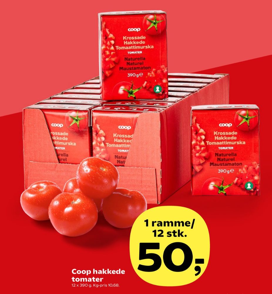 Coop, Tomater