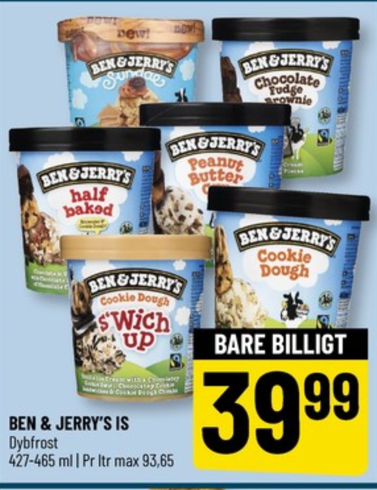 Frisko Ben & Jerry's, Sundae Dulce De-Lish is
