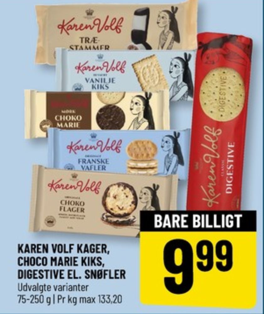 Karen Volf, Franske Vafler