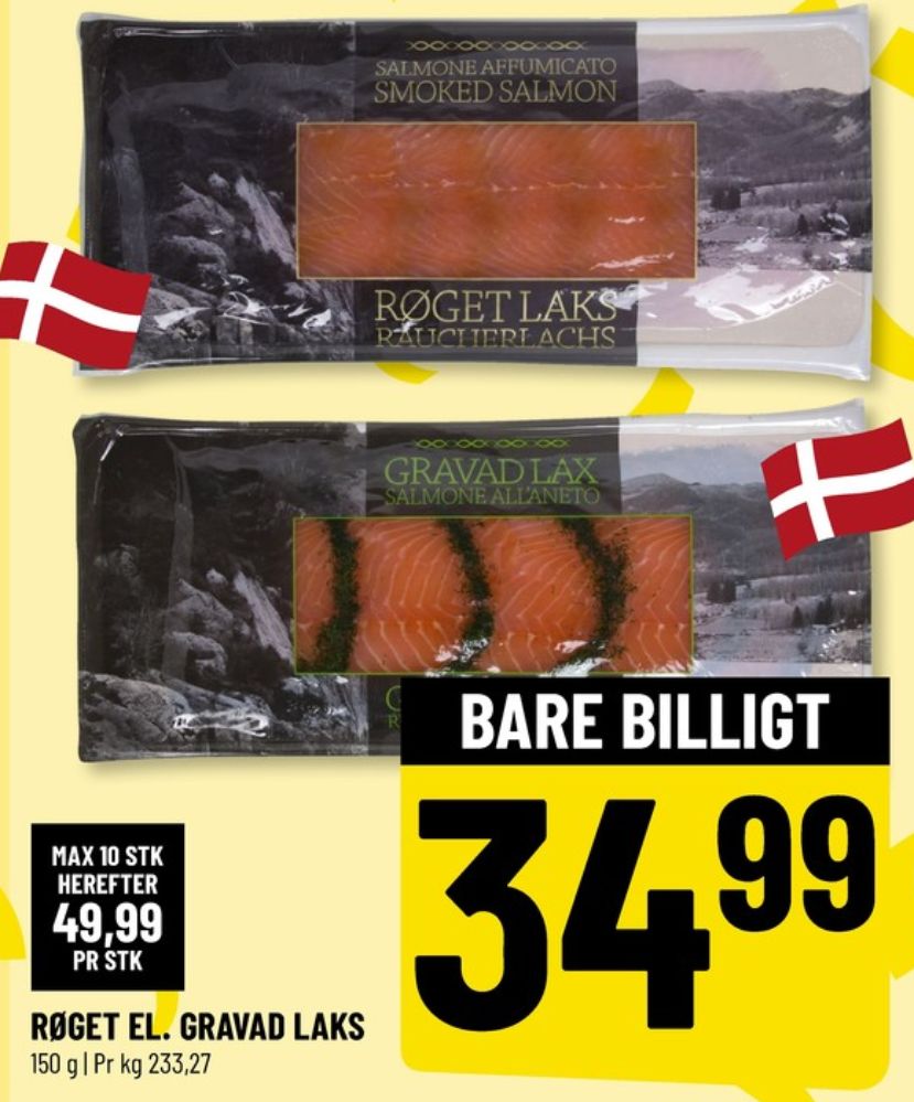 Laks i skiver