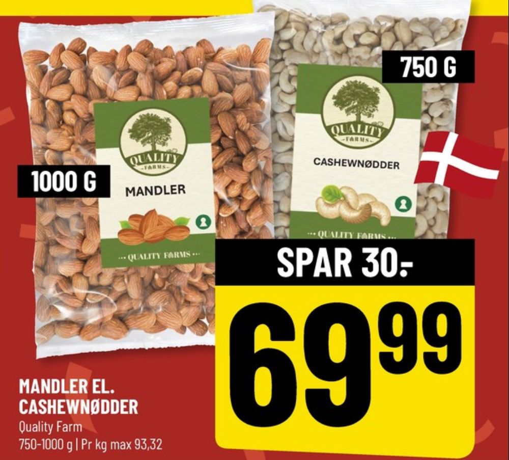 Quality Farms, Mandler