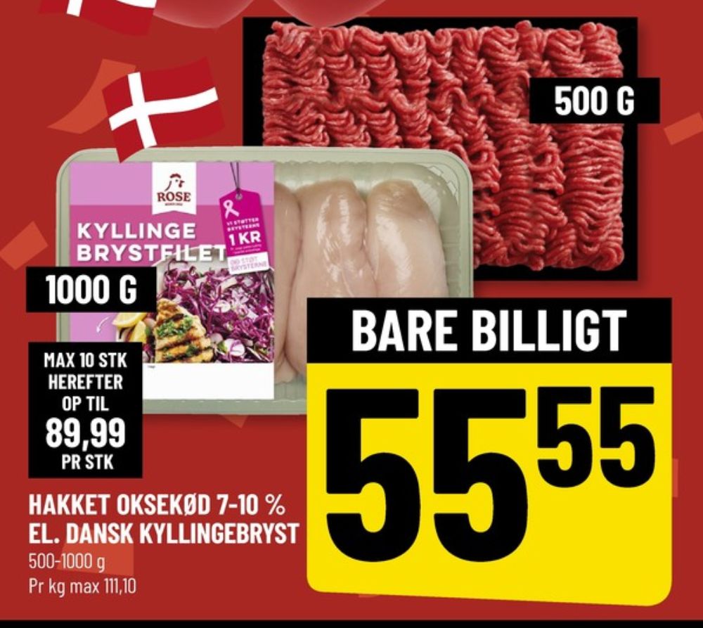 Rose, Kyllingebrystfilet