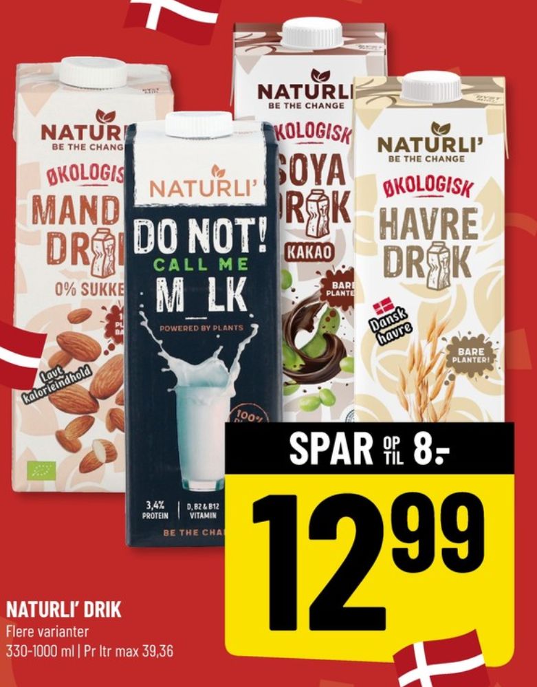 Naturli', Mandeldrik