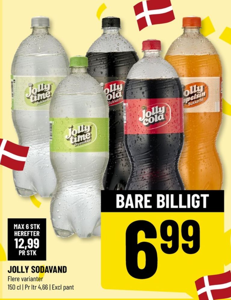 Jolly Appelsin Sukkerfri, Appelsinsodavand