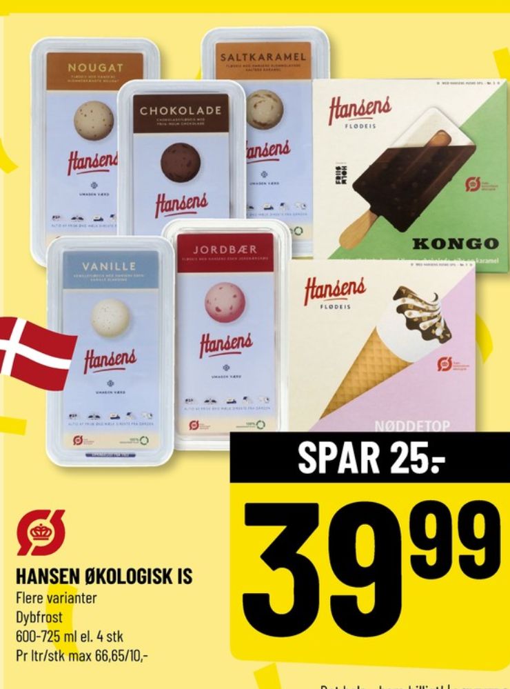Hansens, Chokolade is