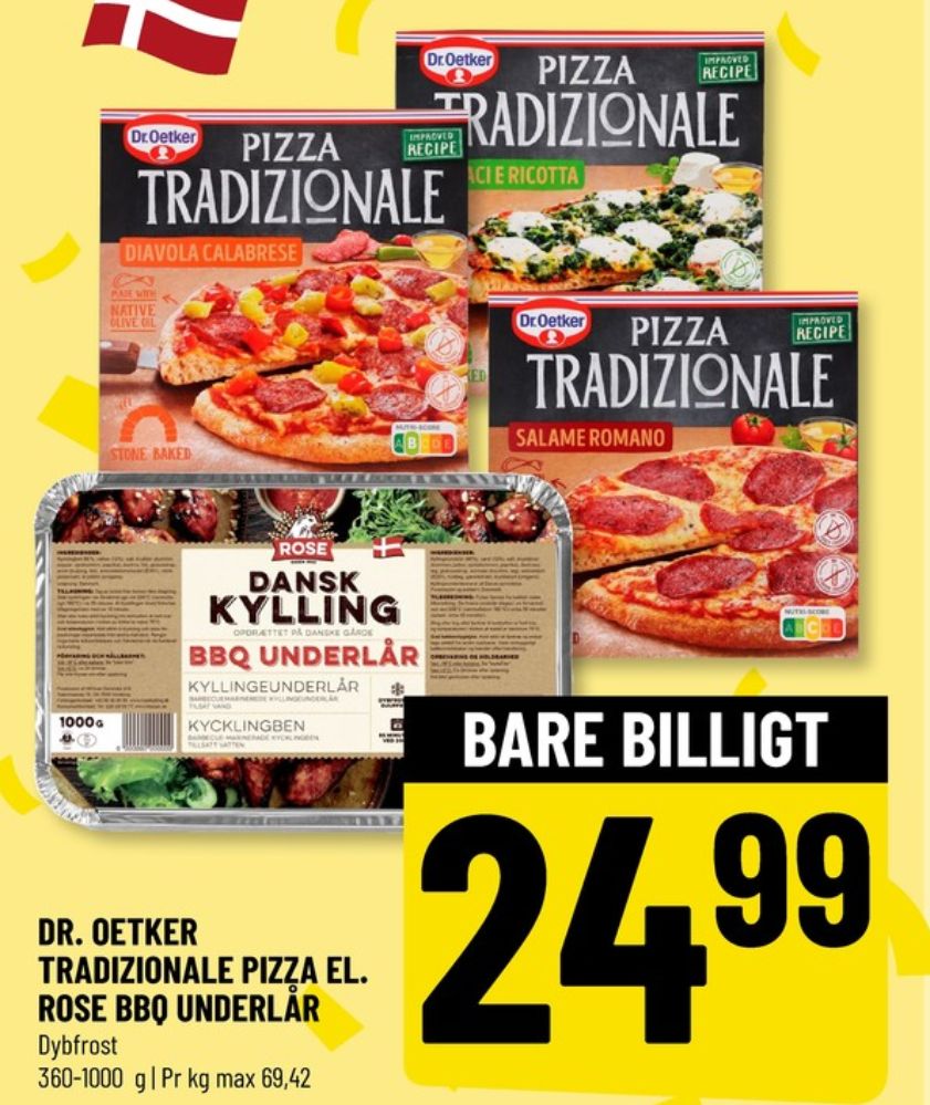 Tradizionale, Spinacie Ricotta Pizza