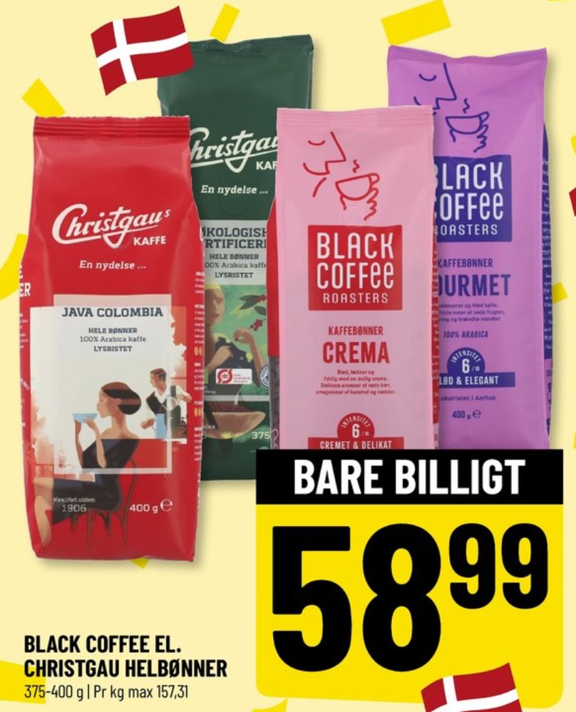 Christgau Java Colombia, Kaffebønner