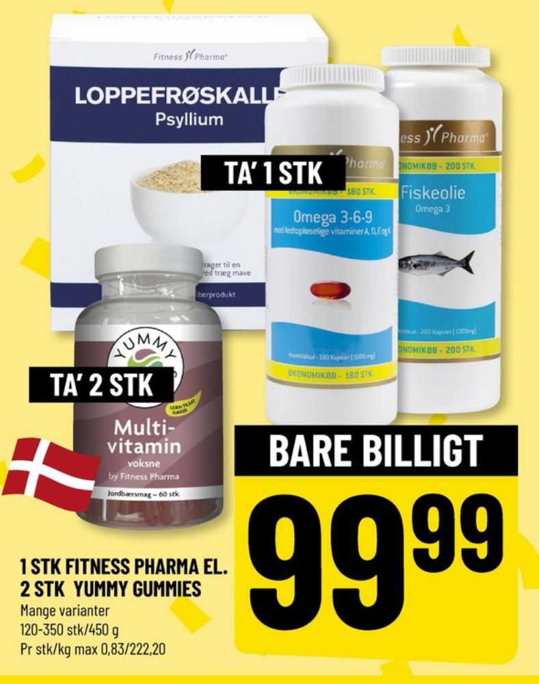 Fitness Pharma, Fiskeolie