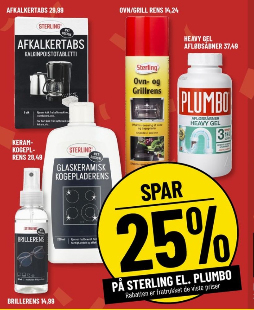 Sterling, Afkalker