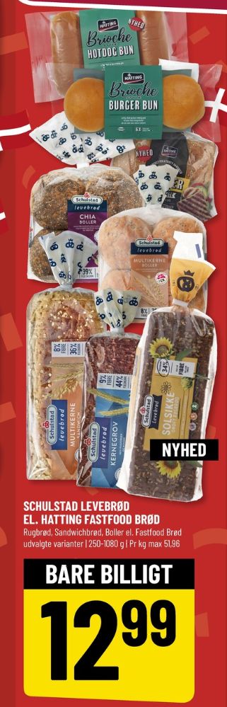 Hatting, Brioche Hotdogbrød
