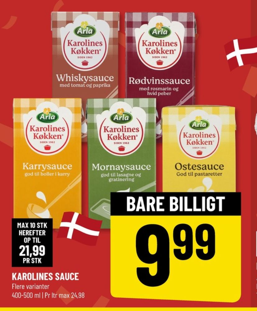 Karolines, Whisky Sauce