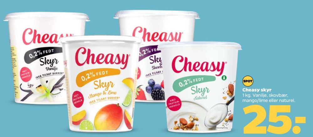 Cheasy, Vanilje Skyr 