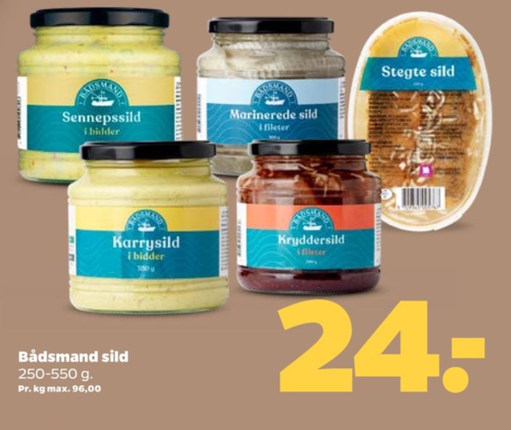 Bådsmand, Sild