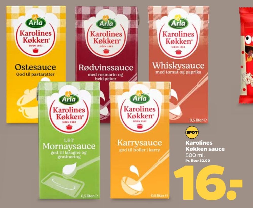 Karolines, Whisky Sauce