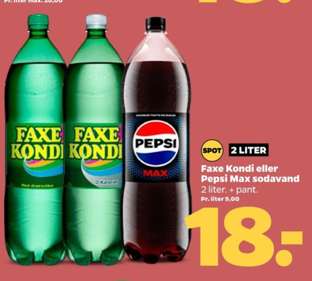 Faxe Kondi 0 Kalorier, Sportssodavand