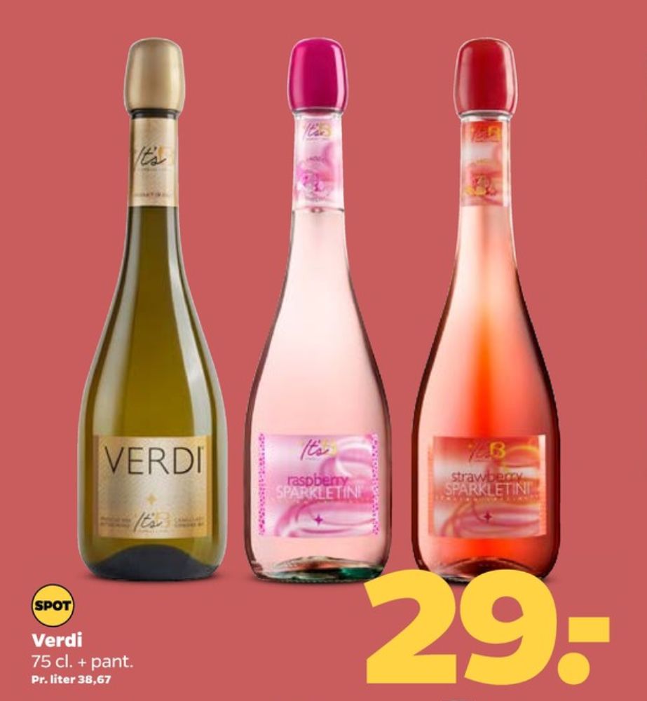Verdi, Italiensk Mousserende Vin