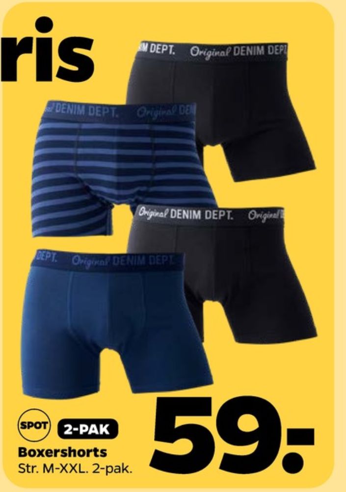 Denim Dept., Boxershorts